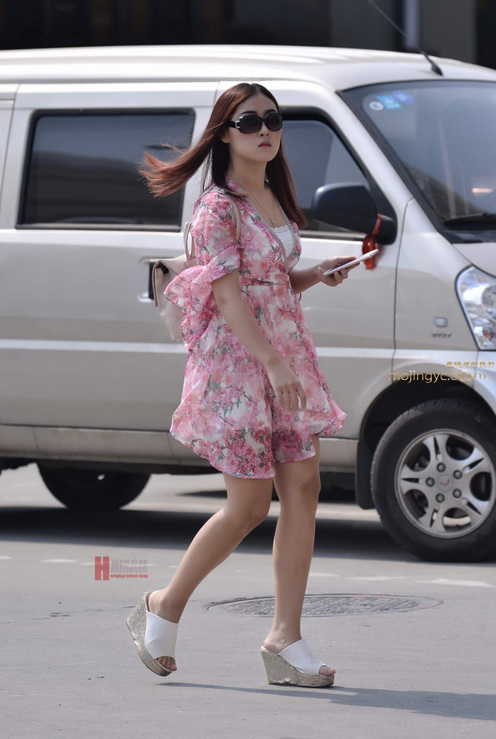 裙装美女
