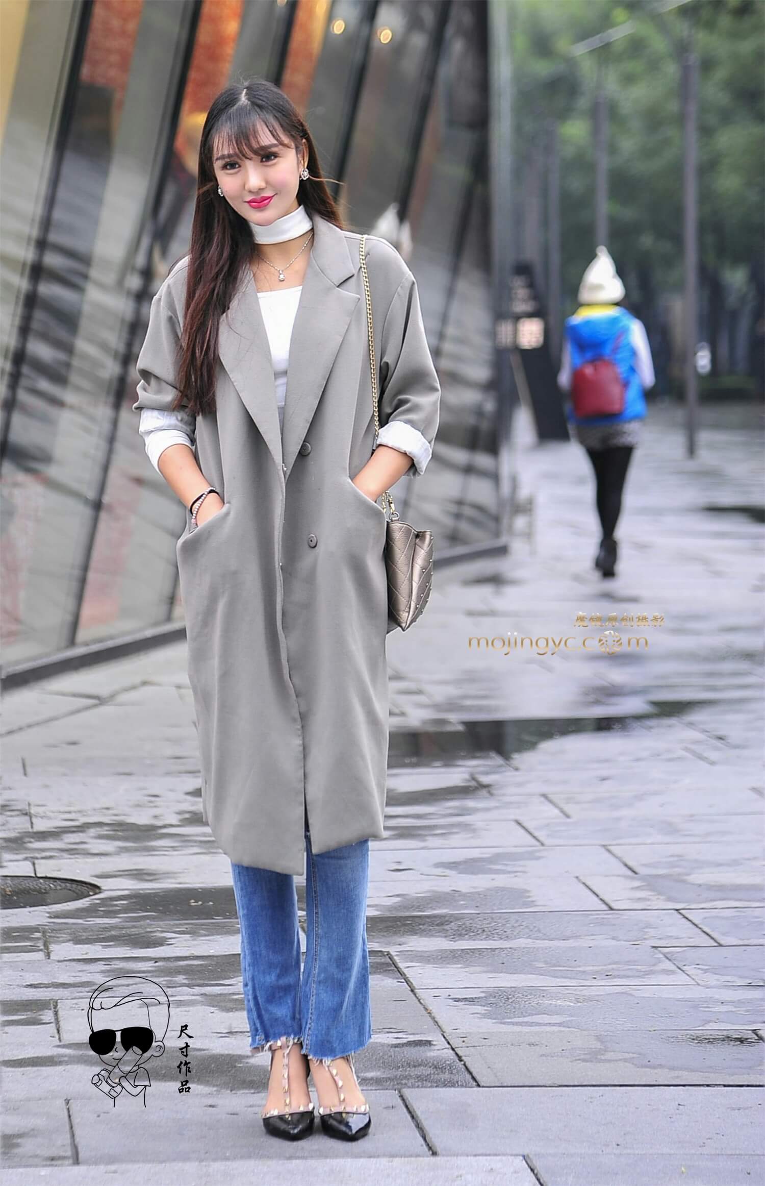 身材高挑颜值高的美女