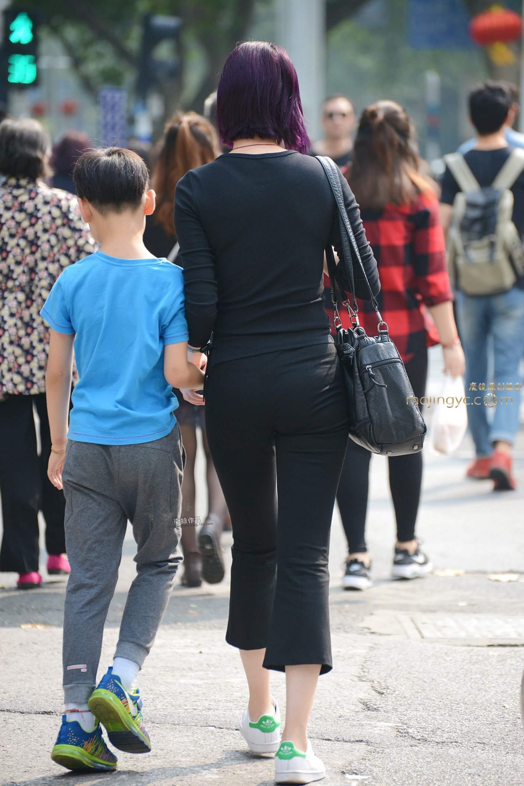 【静月街拍】高挑的少妇