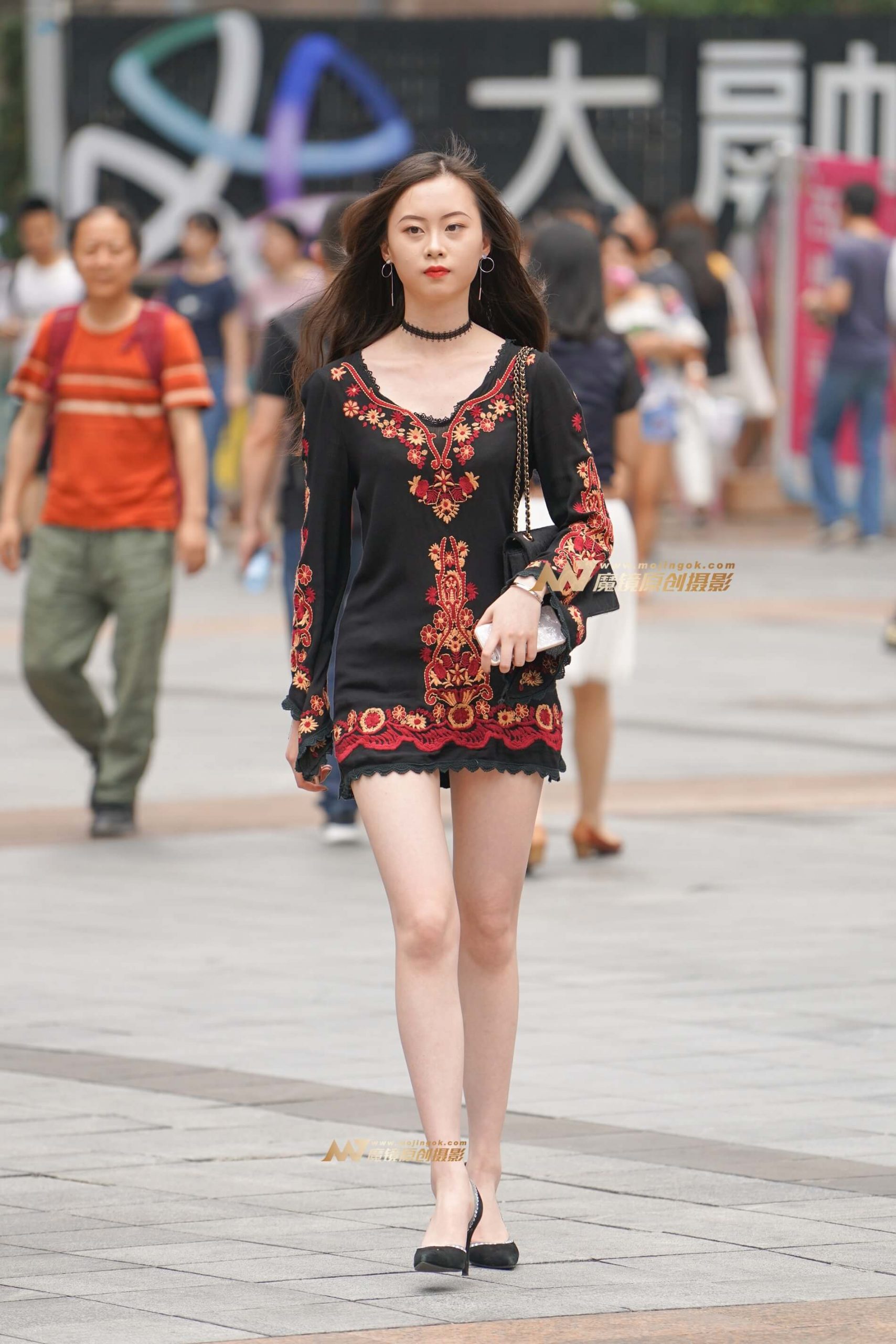 大长腿，中国风