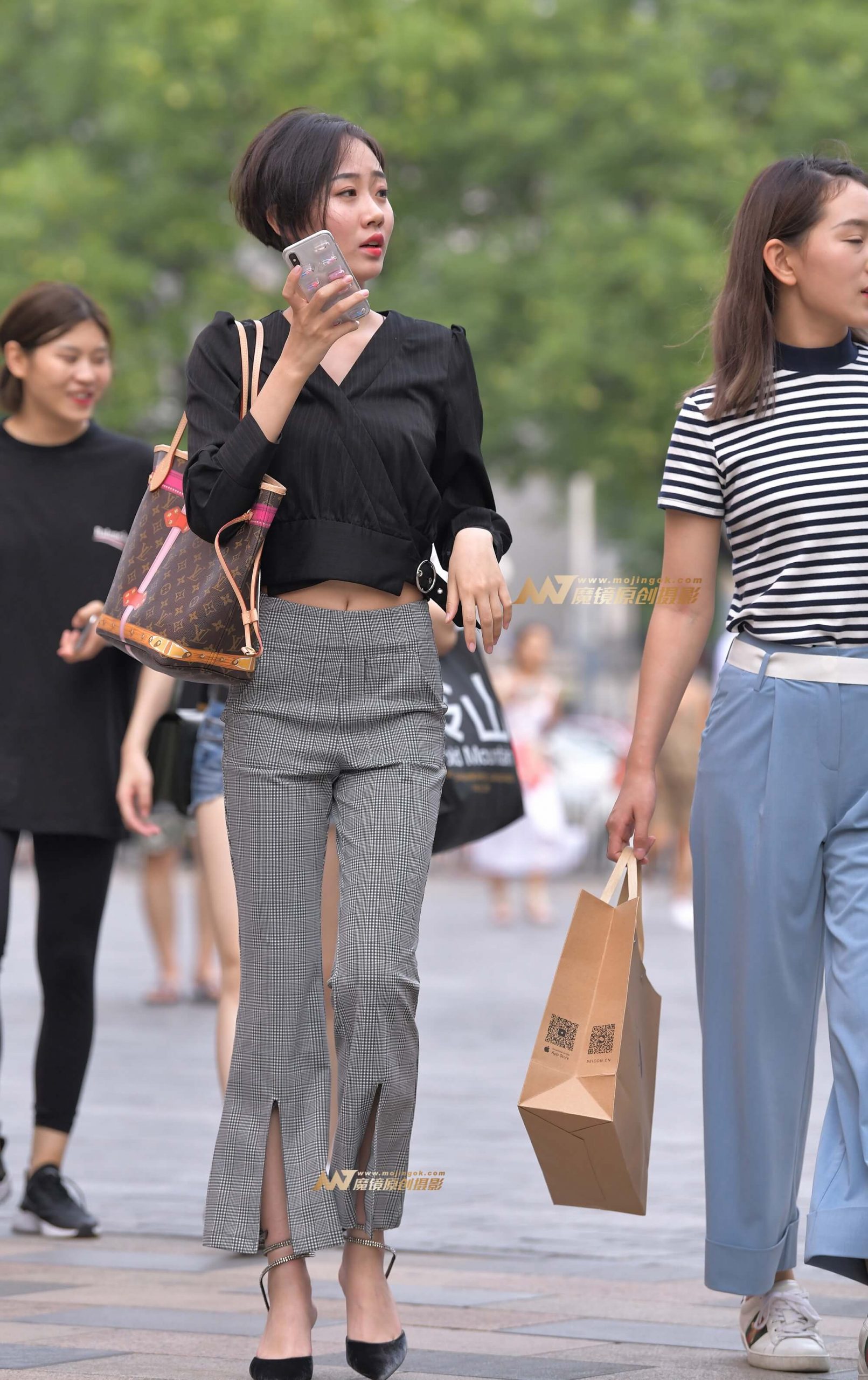 【街拍之魂赛帖】B105、短发女人也可以性感和可爱