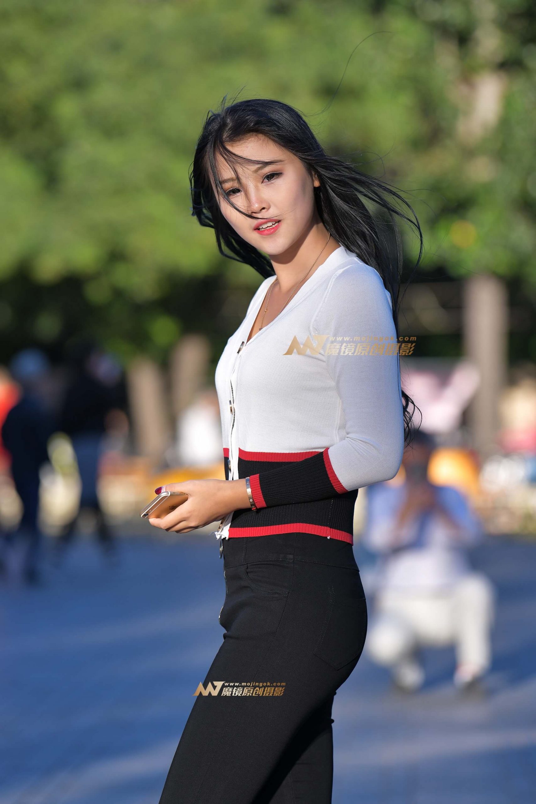 【红石赛帖】黑色紧牛性感美女