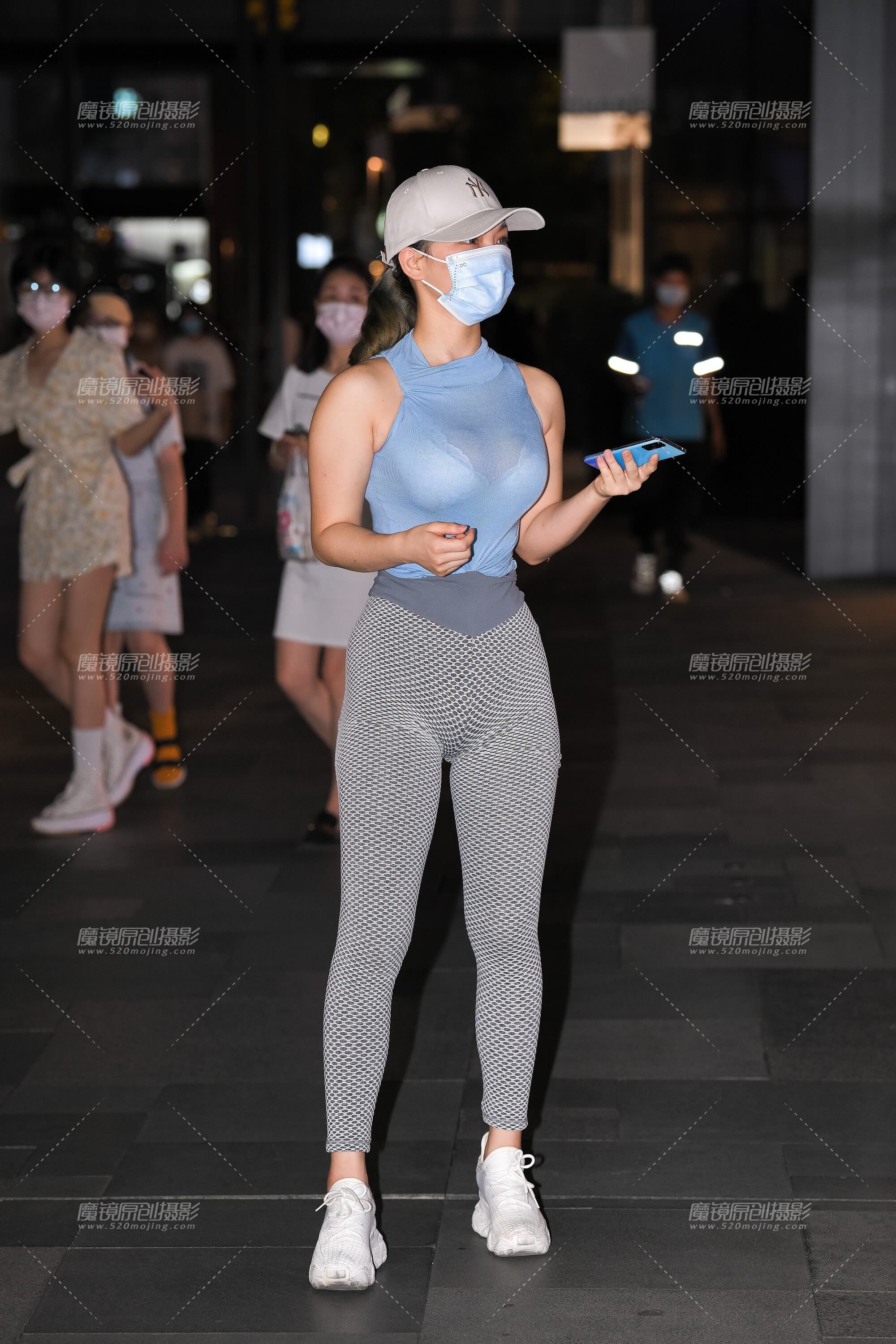 健身美女