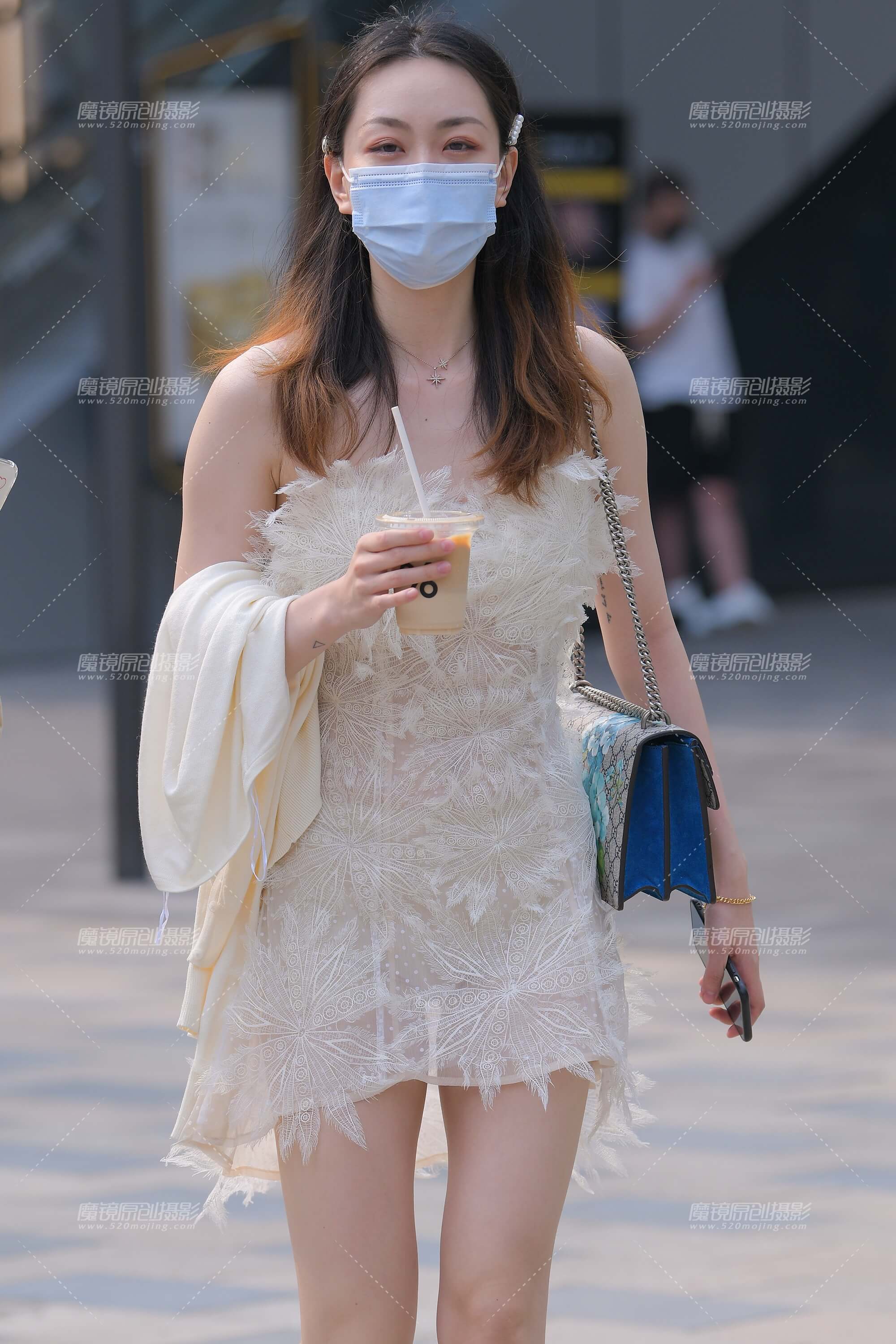 【红石赛帖】极品吊带裙美女