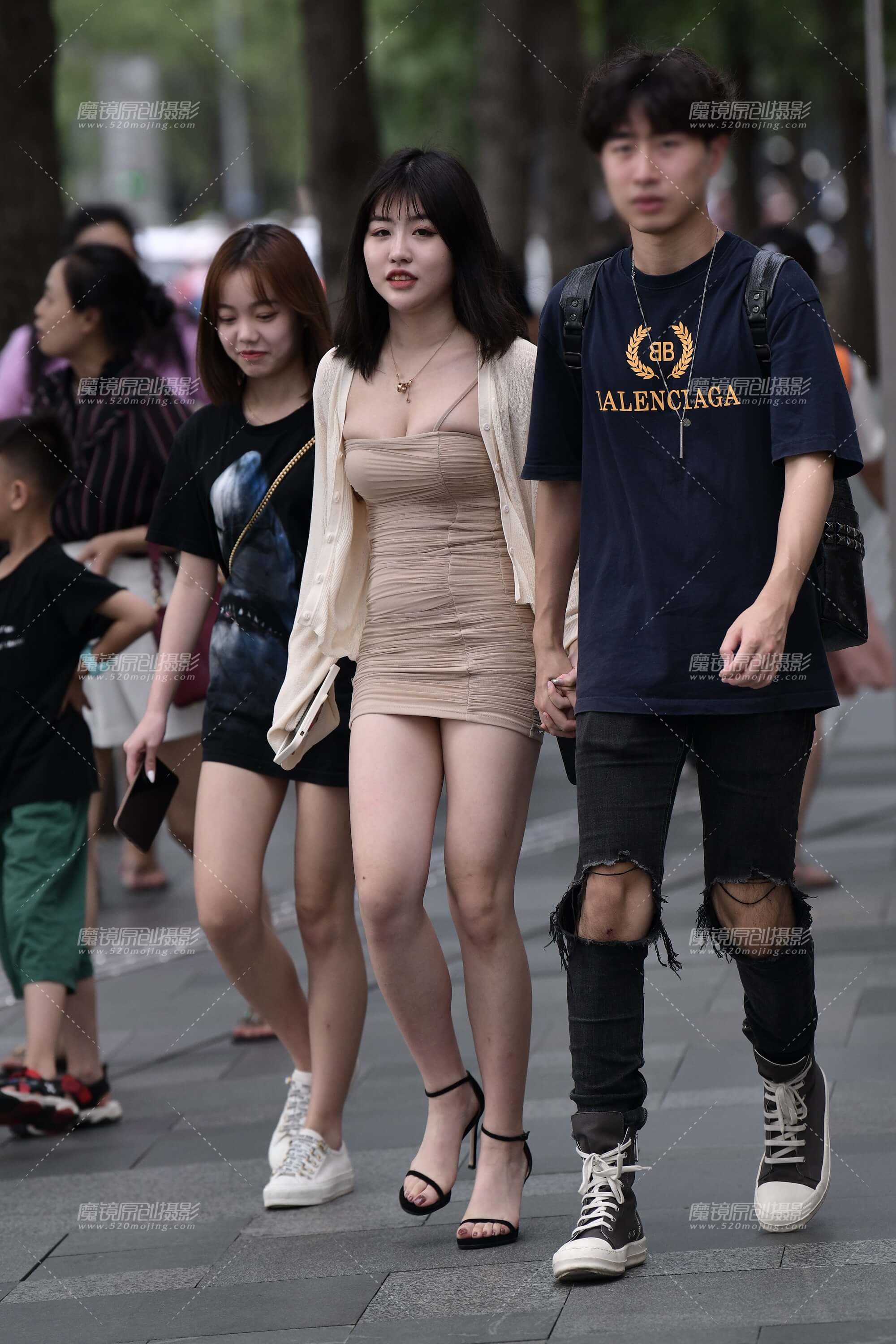 包臀裙美女