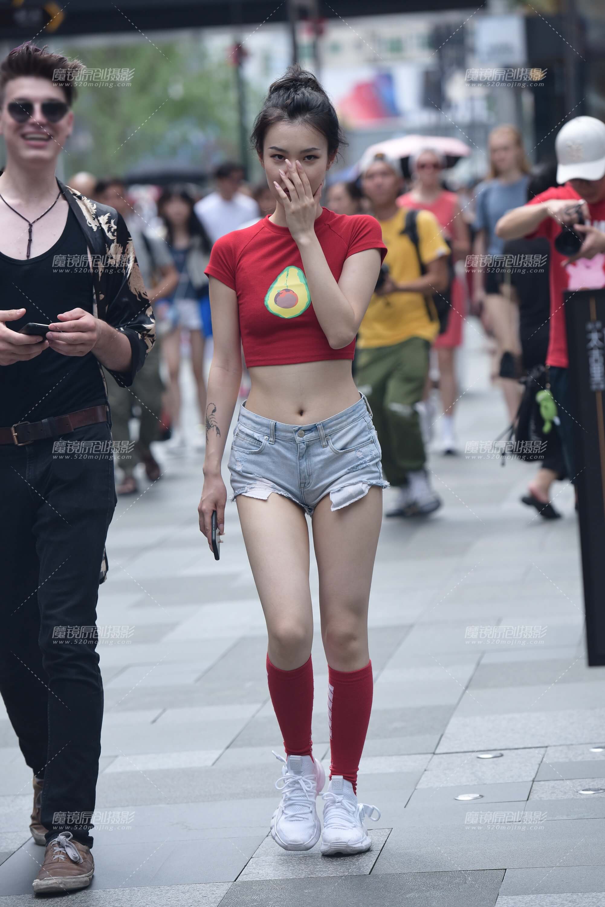 迷人的背影