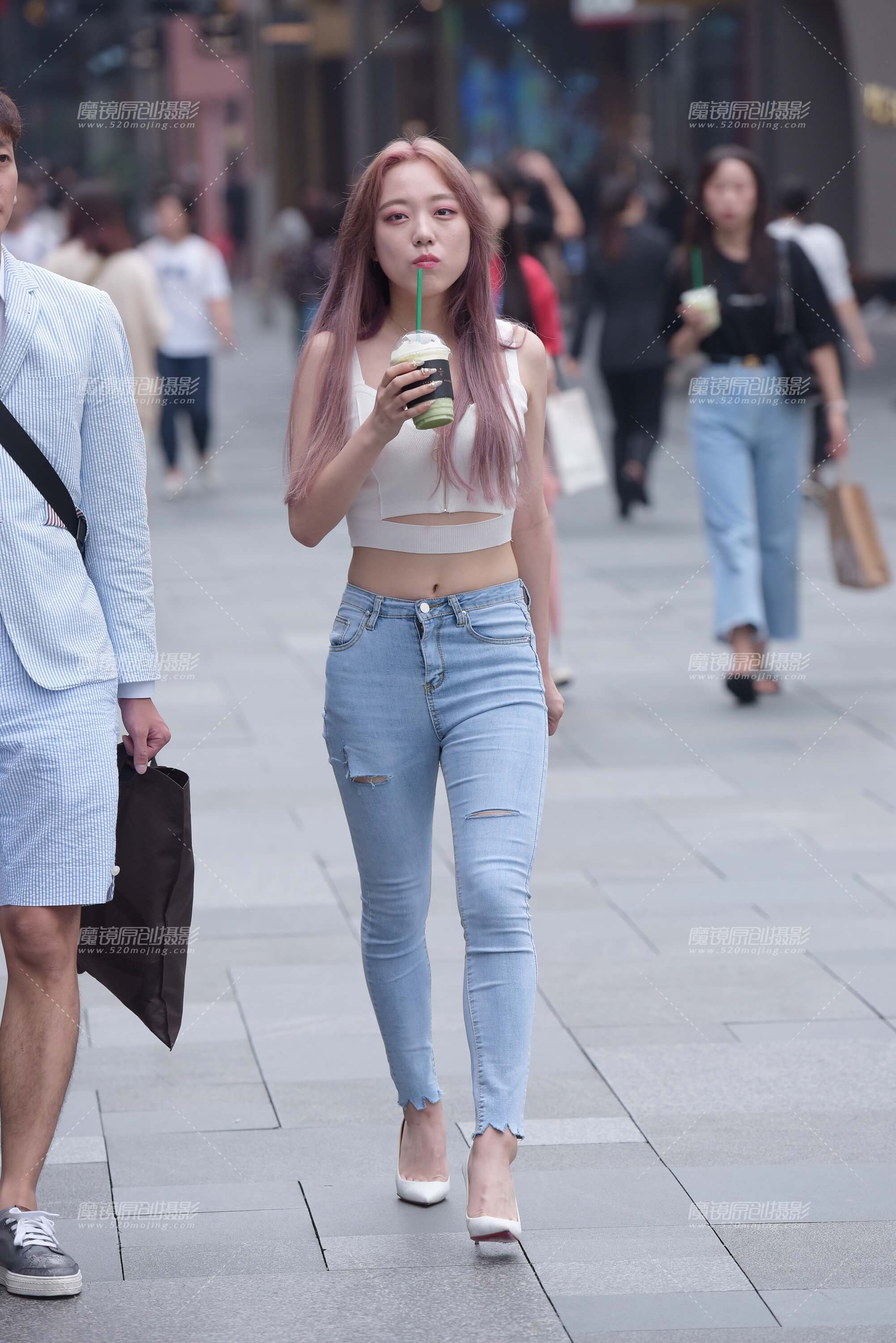 【慕容笙赛贴】紫色头发的美女