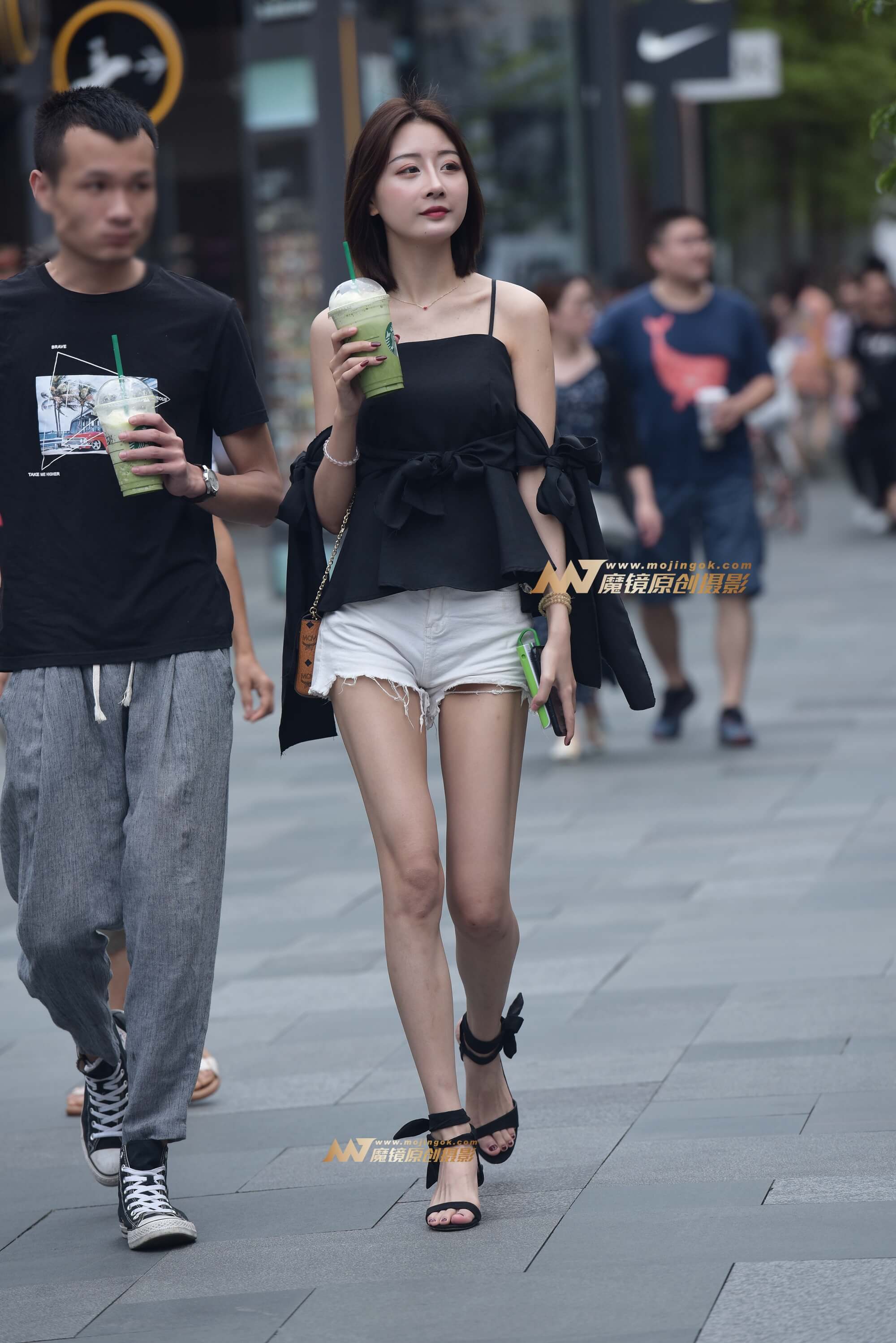 长腿 短裤 美女
