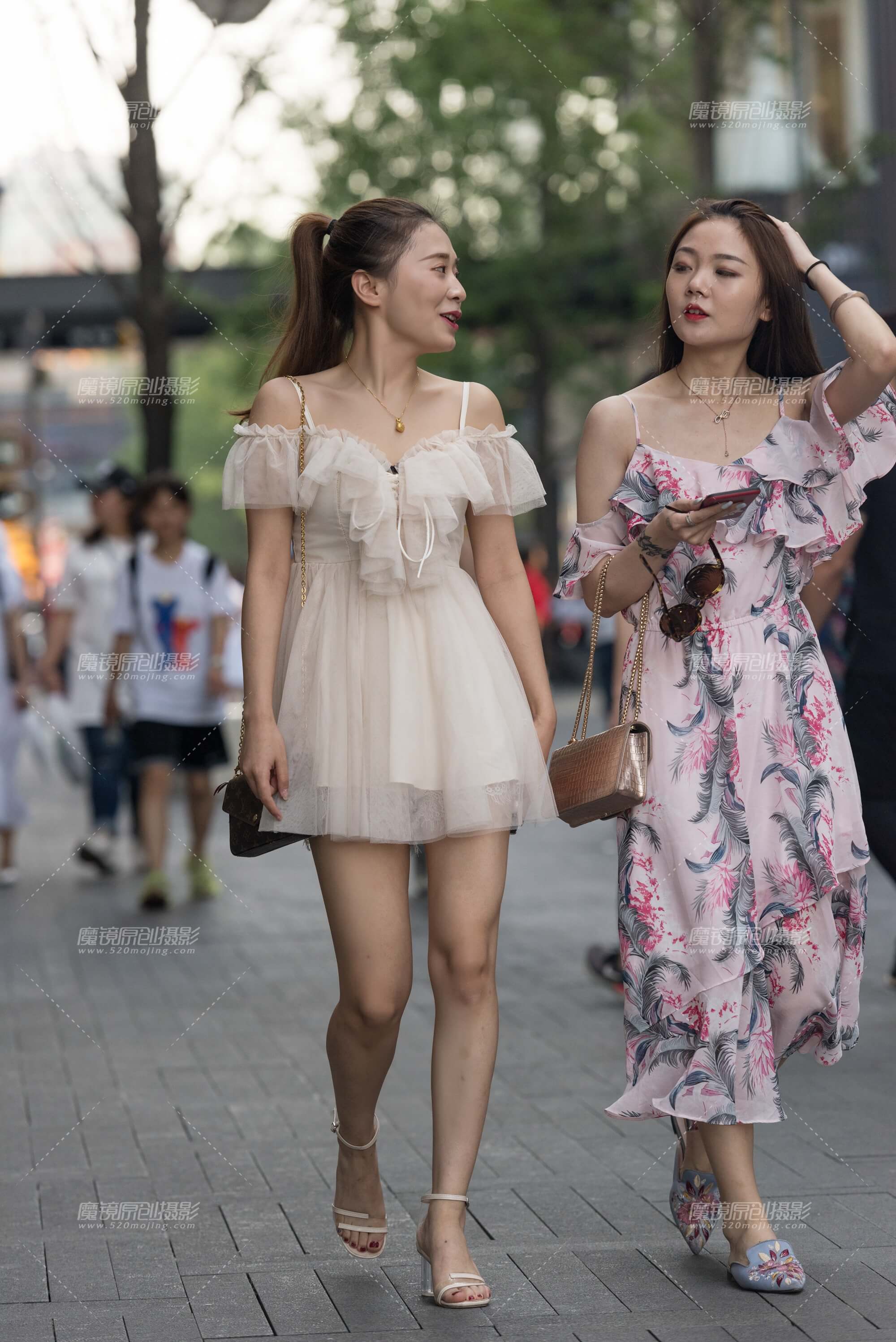 【慕容笙赛贴】连衣裙高跟美女