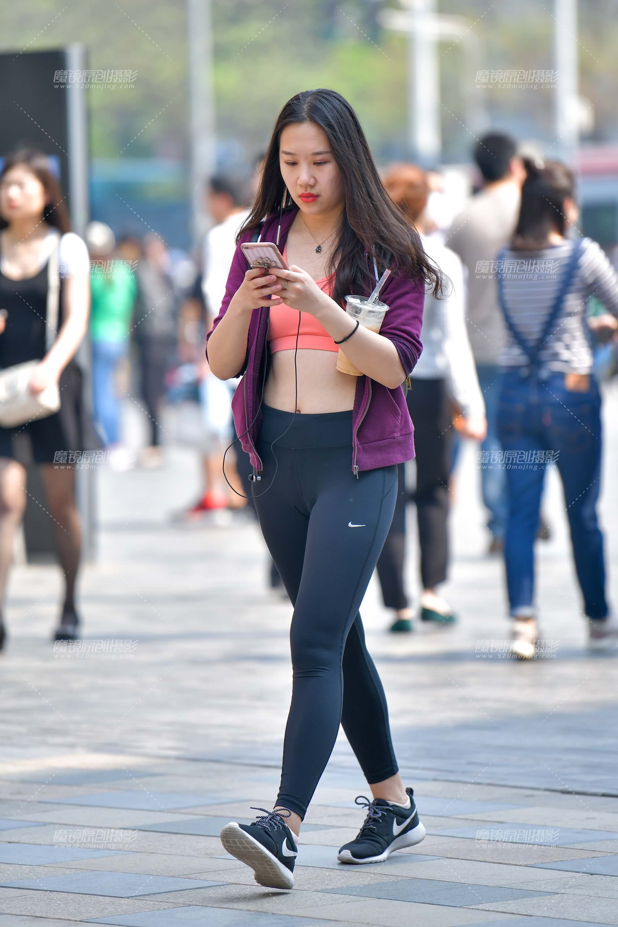 【红石赛帖】性感瑜伽裤美女