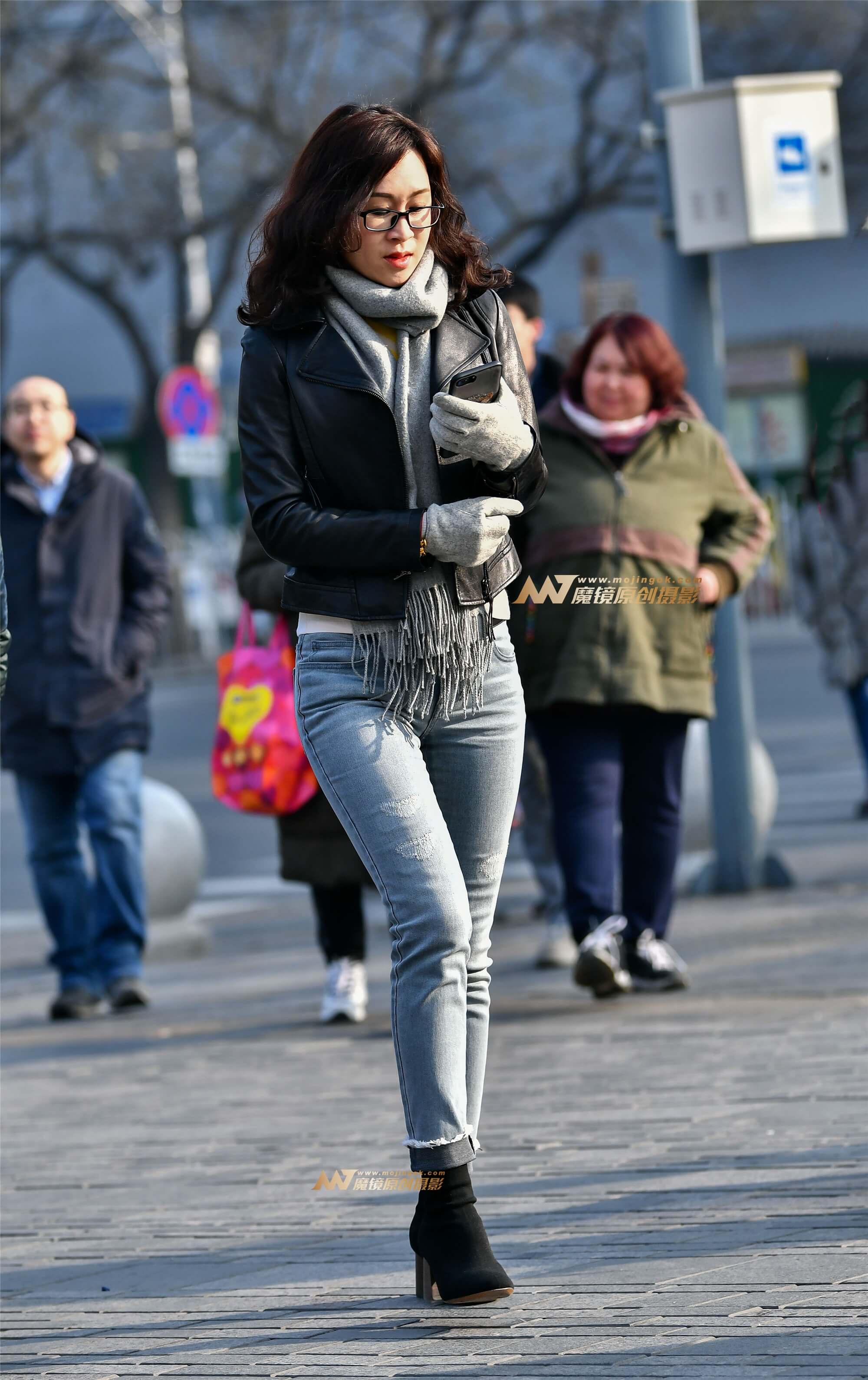 牛仔美臀性感美女