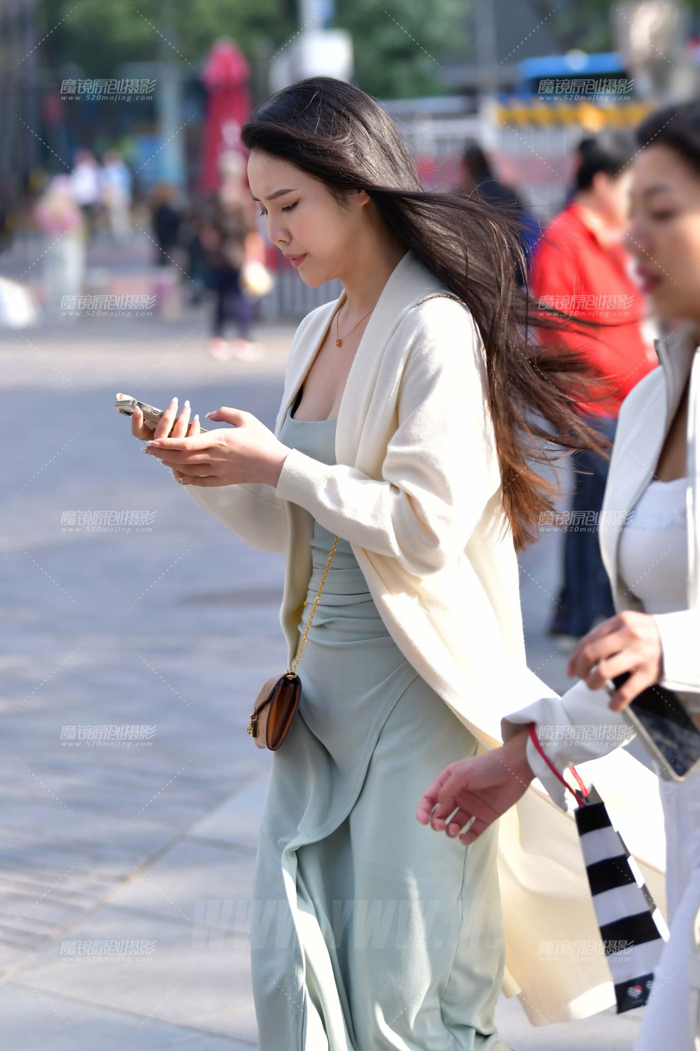 漂亮长裙美女