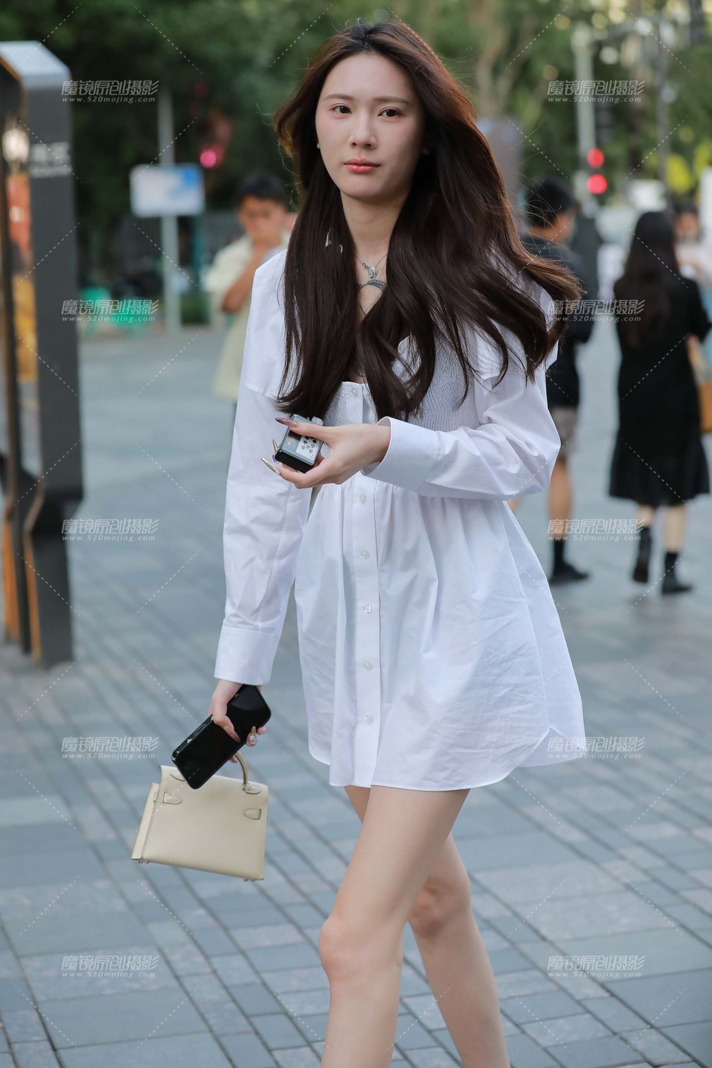 高挑长腿高跟美女