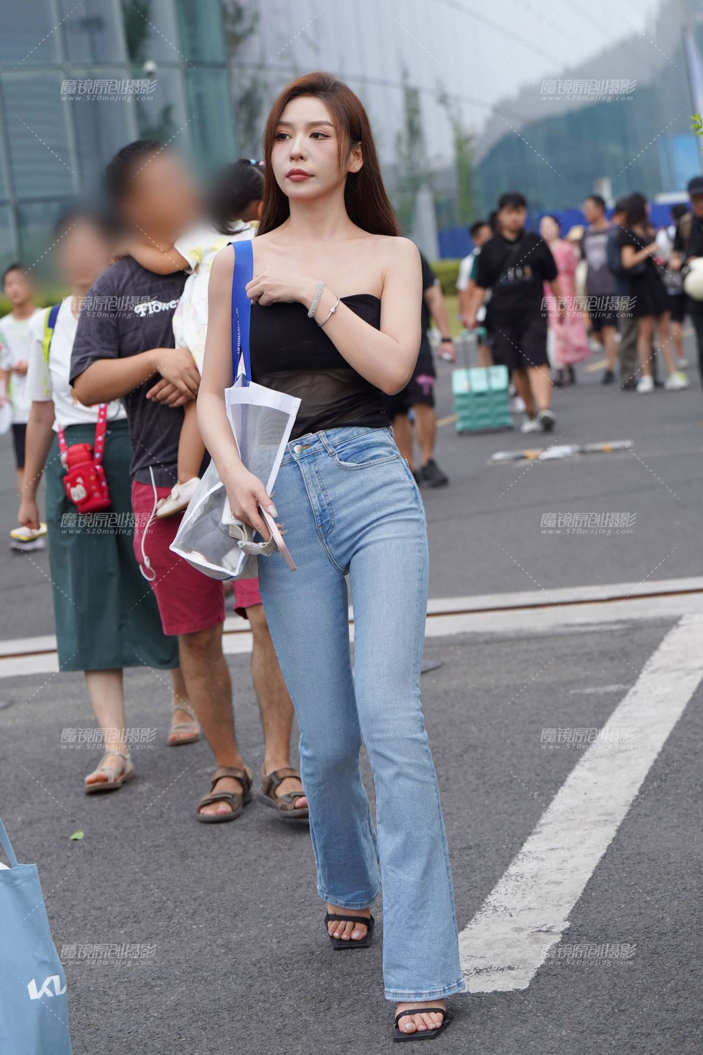 牛仔长腿